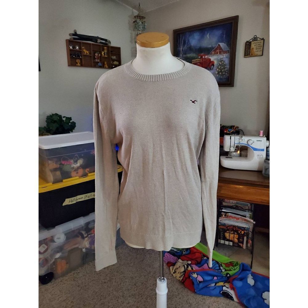 HOLLISTER MENS LIGHTWEIGHT SWEATER